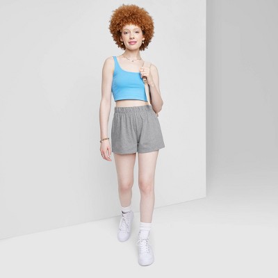 Women's High-Rise Knit Shorts - Wild Fable™, image 1 of 12 slides