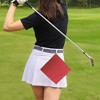 Unique Bargains Absorbent Waffle Pattern Golf Towel 15.75"x15.75" 1 Pc - 2 of 4