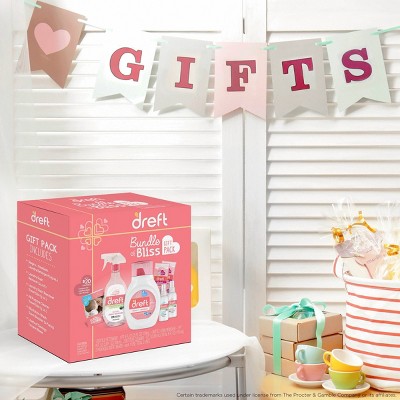 Dreft Bundle of Bliss Laundry Detergent Gift Pack - 6ct