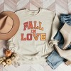 Simply Sage Market Women's Graphic Sweatshirt Fall In Love Ombre - 2 of 2