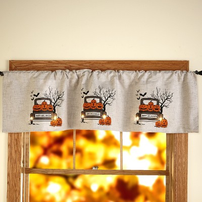 Lakeside Lighted LED Pickup Truck LED Taillight Halloween Window Valance