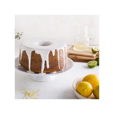 11.25" x 10" Silver Non-stick Aluminum Tube Cake Pan
