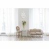 Elegant Lighting Maria Theresa 3 light white Wall Sconce Clear Royal Cut Crystal - 2 of 4