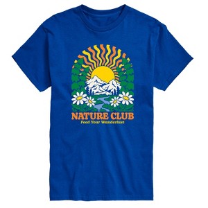 Men's - Instant Message - Nature Club Sunset Short Sleeve Graphic T-Shirt - 1 of 4