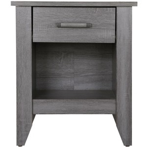 Passion Furniture Lennox 1-Drawer Nightstand (24 in. H x 21 in. W x 18 in. D) - 1 of 4