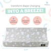 Babylicious Cotton Changing Pad – Soft, Breathable, Waterproof & Non-Slip, Removable Washable Cover - 2 of 4