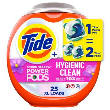 Tide Power Pods Clean Laundry Detergent - Spring Meadow - 40oz/25ct