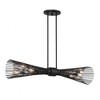 Savoy House Longfellow 6 - Light Chandelier in  Matte Black - 3 of 4