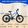 20 inch Mountain Kids Bike for Boys & Girls, Ages 6-12, 7-Speed with Front Suspension - 3 of 4