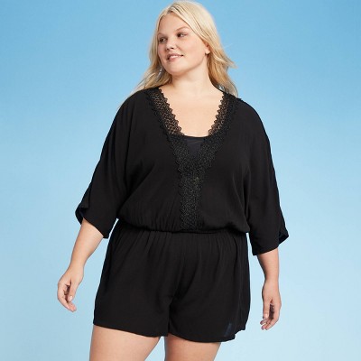 target black jumpsuit plus size