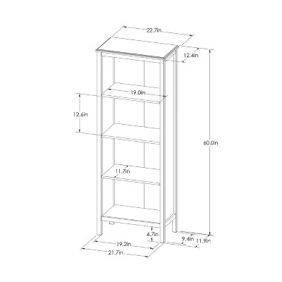 Windham bookcase hot sale