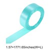 Unique Bargains Ribbons for Crafts Satin Multipurpose for Gift Wedding & Hair Accessories Polyester 866.14"x0.98" 1 Pcs - 3 of 4