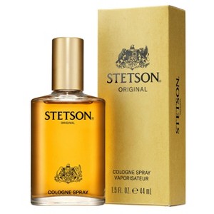 STETSON Original Cologne for Men, Woody Aroma, Citrus & Patchouli Notes, 1.5 Fl Oz - 1 of 4