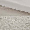 GlasFlength Bedding Sets Embroidered 8 Piece Comforter Set Neutral Queen Calm Elegant Timeless For Minimalist Master Suites, Beige, 22.05"*18.9"*12.6" - 4 of 4