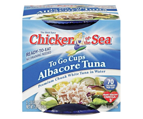 Chicken of the Sea Albacore Tuna To Go Cups 2 pk 2.8 oz