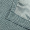 Modern Geometric Waves Room Darkening Semi-Blackout Curtains, Set of 2 by Blue Nile Mills - 4 of 4