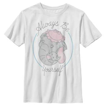 Girl\'s T-shirt Dumbo Always : Target Yourself Be