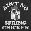 Mens Aint No Spring Chicken Funny T Shirt Sarcastic Graphic Tee For Men - Crazy Dog Men's T Shirt - 2 of 4