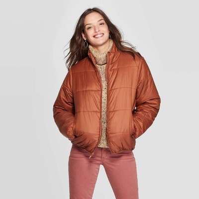 target womens puffer jacket