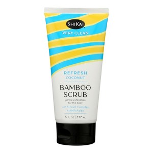 Shikai Refresh Coconut Bamboo Scrub - 6 fz - 1 of 3