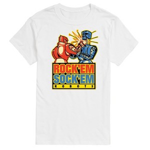 Men's - Rock 'Em Sock 'Em Robots - Rock 'Em Sock 'Em Robots Short Sleeve Graphic T-Shirt - 1 of 4