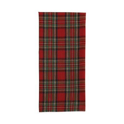 Park Designs Red Regal Tartan Dishtowel