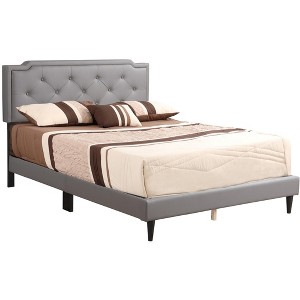Passion Furniture Deb Adjustable Queen Panel Bed - 1 of 4