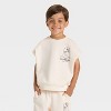 Grayson Mini Toddler Boys' French Terry Shirt and Shorts Set - 3 of 4