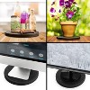 Aleratec Dual Sided TV Swivel Base Stand With 360˚ Rotation Lazy Susan Turn Table, Black - image 2 of 4