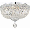 Crystorama Lighting Roslyn 3 - Light Flush Mount in  Polished Chrome - 4 of 4