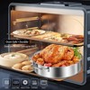 Itopfox Tri-ply Stainless Steel Fry Pans and Sauté Pan with Lid, Induction Cookware Set, Dishwasher and Oven Safe, Detachable Handle - 3 of 4