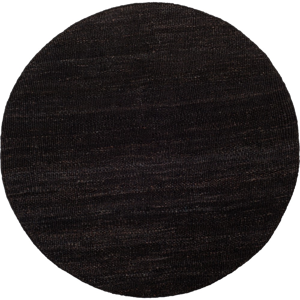 6'x6' Round Marcie Rug Black Round - Safavieh