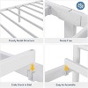 Metal Bed Frame Platform with Headboard and Footboard, Metal Bed Mattress Foundation, King Bed Frame with Storage, Easy Assembly, No Box Spring Needed - 4 of 4