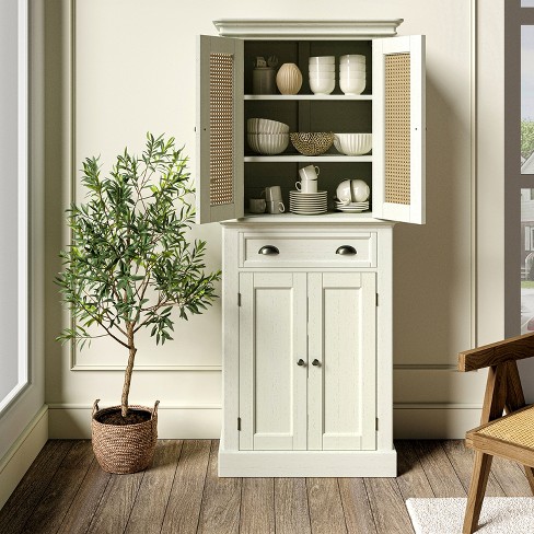 Parnassus 72 Kitchen Pantry With Shelves|karat Home-white : Target