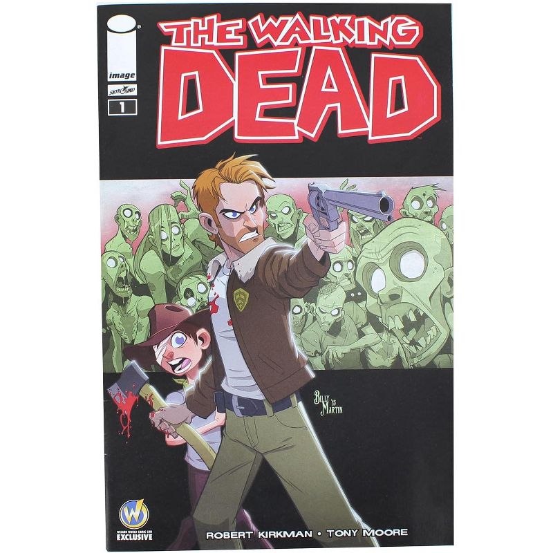 Toynk Image Comics The Walking Dead #1 | WW Tulsa Color Cover, 1 of 4