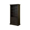 78" Kingston Traditional Bookcase with Mottled Antique Hardware - Martin Furniture - 2 of 4