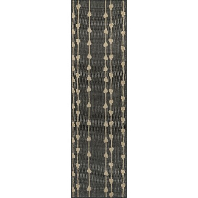 Nuloom Kiernan Vertical Teardrop Stripe Indoor and Outdoor Area Rug