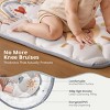 GOTGELIF 50"x50" Extra-Thick Cushioned Foam Baby Play Mat Foldable & Non-Slip Tummy Time Mat - 3 of 4