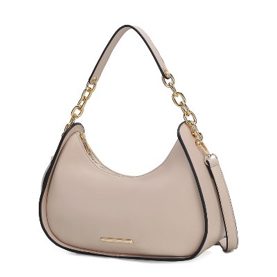 MKF Collection Lottie Vegan Leather Half-Moon Shoulder Bag by Mia K