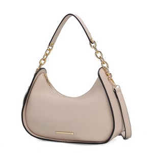 MKF Collection Lottie Vegan Leather Half-Moon Shoulder Bag by Mia K - 1 of 4
