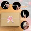 Unique Bargains Plastic Gold Edge PP Plastic Glossy Appearance Gift Wrap Satin Pull Bows 200 Count - 4 of 4
