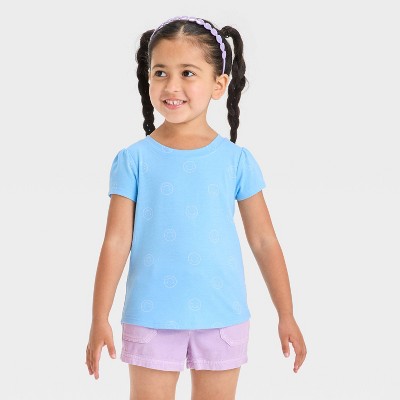Toddler Girls' Short Sleeve Printed T-Shirt - Cat & Jack™