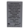 Cat's Meow Village 2.5 Inch Cincinnati Police Statue , Officers Community (PC) - 2 of 2
