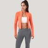 Anna-Kaci Active Women's Long Sleeve Zip Front Activewear Jacket with Streamlined Fit and Lightweight Performance Fabric - 4 of 4