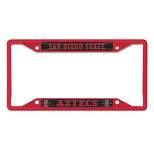 NCAA San Diego State Aztecs Colored License Plate Frame