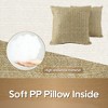 Chery Life 2 Pack Outdoor Throw Pillows, Waterproof & Fade-Resistant Patio Cushions (18x18 Inch) - 3 of 4