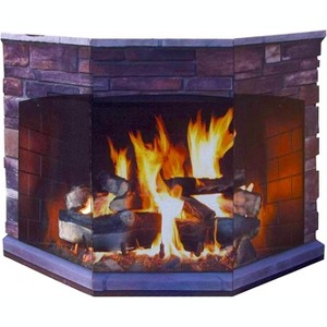 LEMONSODA Fireplace Stand Up - 1 of 3