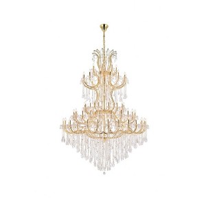 Elegant Lighting Maria Theresa 84 - Light Chandelier in  Gold - 1 of 3