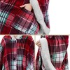 PAVILIA Angel Wrap Hooded Blanket for Women Adult, Wearable Cozy Wrap Throw Fleece Shawl Cape - 4 of 4
