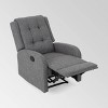 O'Leary Traditional Recliner Charcoal Tweed - Christopher Knight Home